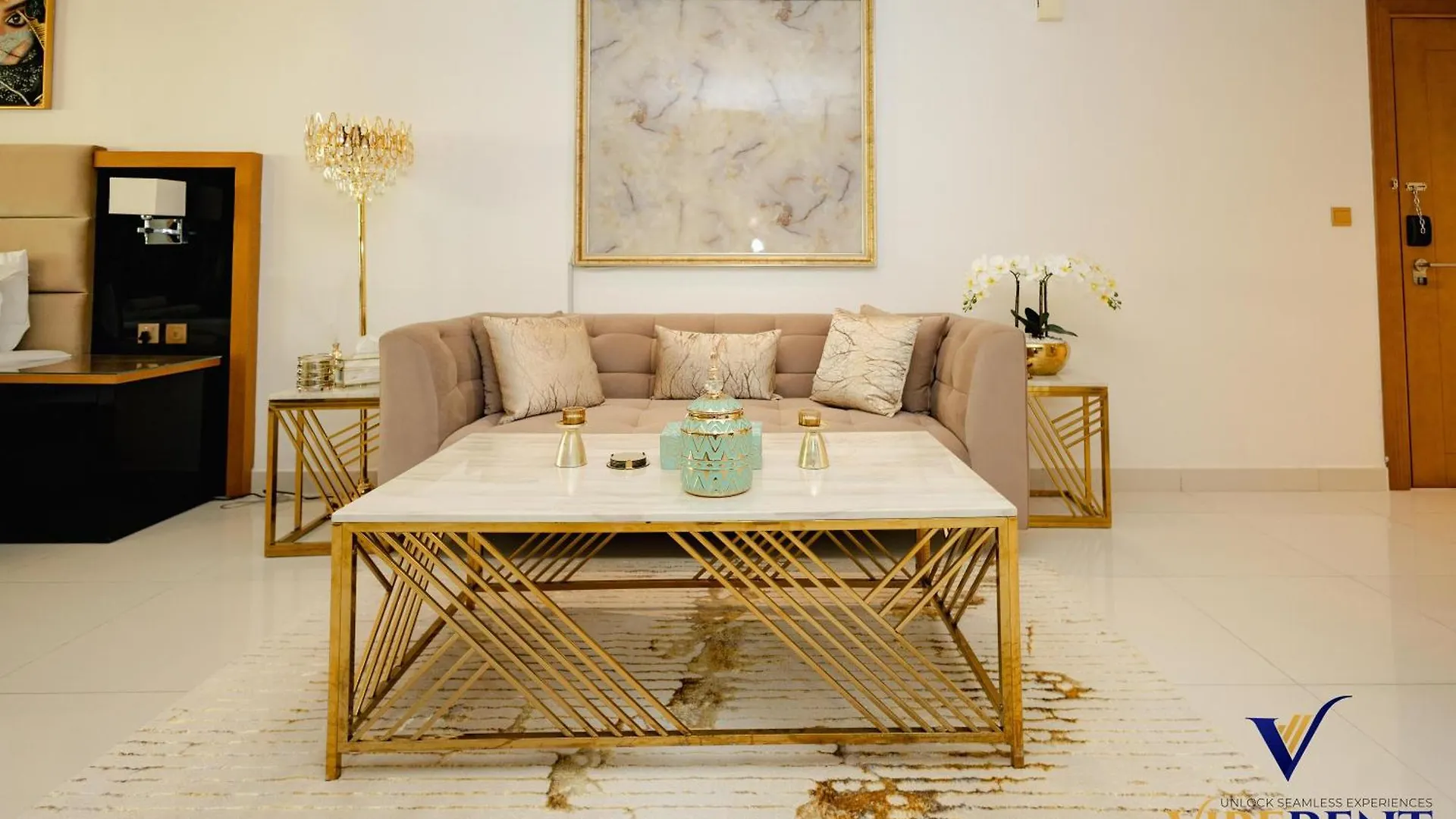 Elegant Studio Getaway, Central Business Bay, Dubai Apartment