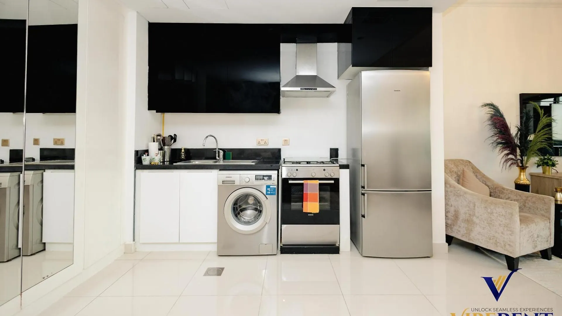 Apartment Elegant Studio Getaway, Central Business Bay, Dubai
